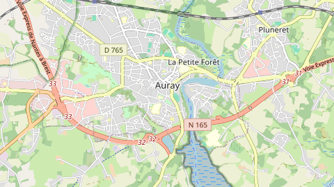 Carte de localisation de l'évènement