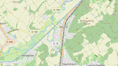 Carte de localisation de l'évènement