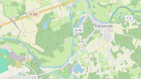 Carte de localisation de l'évènement