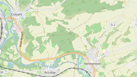 Carte de localisation de l'évènement