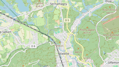 Carte de localisation de l'évènement