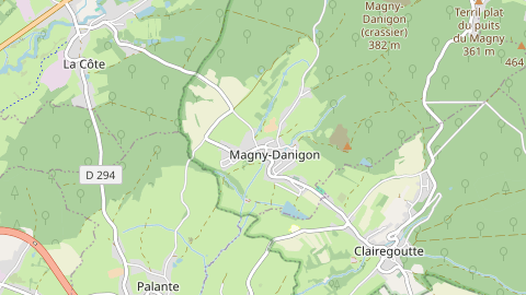Carte de localisation de l'évènement