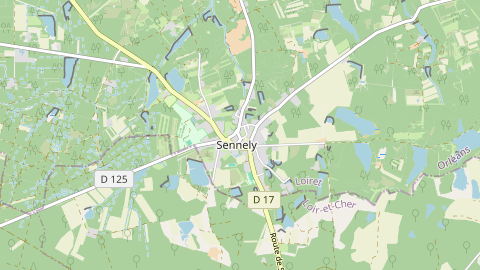 Carte de localisation de l'évènement