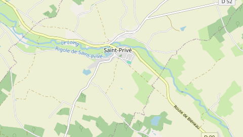 Carte de localisation de l'évènement