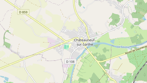 Carte de localisation de l'évènement