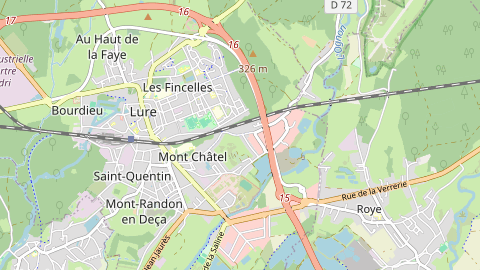 Carte de localisation de l'évènement