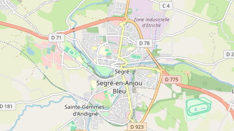 Carte de localisation de l'évènement