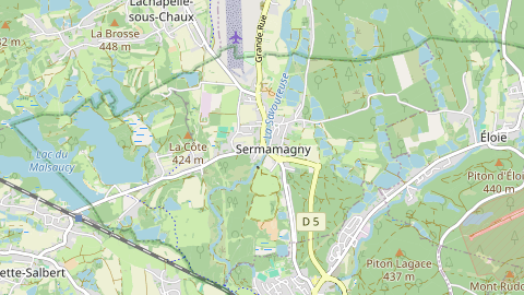Carte de localisation de l'évènement