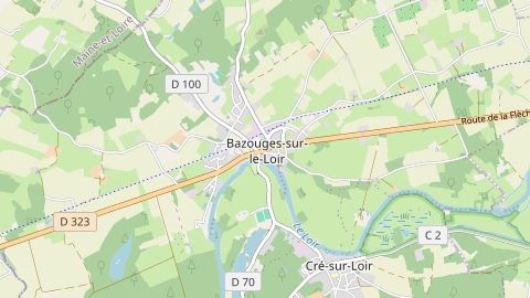 Carte de localisation de l'évènement