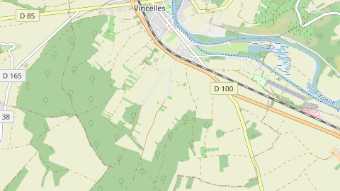 Carte de localisation de l'évènement