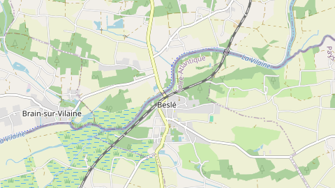 Carte de localisation de l'évènement