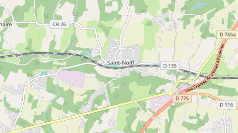 Carte de localisation de l'évènement