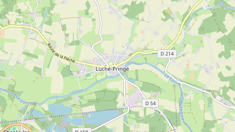 Carte de localisation de l'évènement