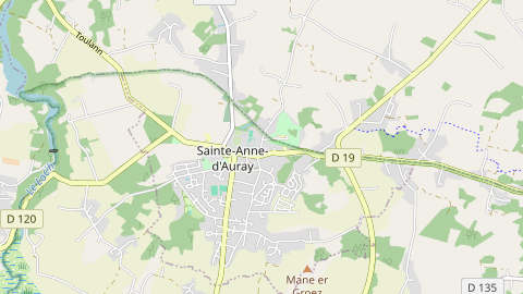 Carte de localisation de l'évènement