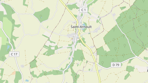 Carte de localisation de l'évènement