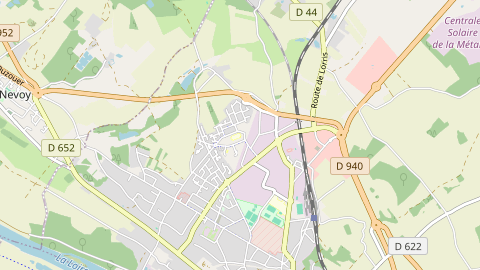 Carte de localisation de l'évènement