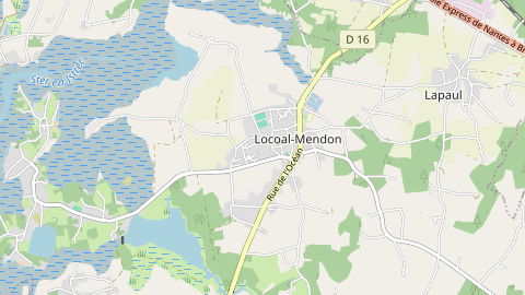 Carte de localisation de l'évènement