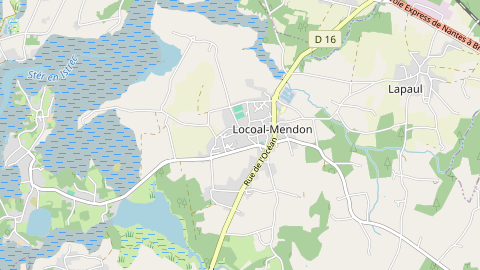 Carte de localisation de l'évènement