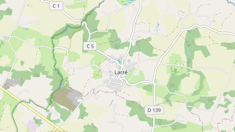 Carte de localisation de l'évènement