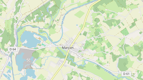 Carte de localisation de l'évènement