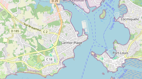 Carte de localisation de l'évènement