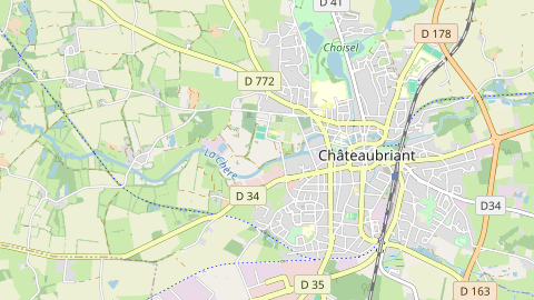 Carte de localisation de l'évènement