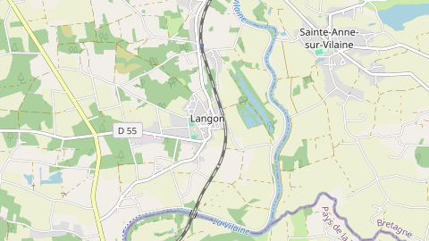 Carte de localisation de l'évènement