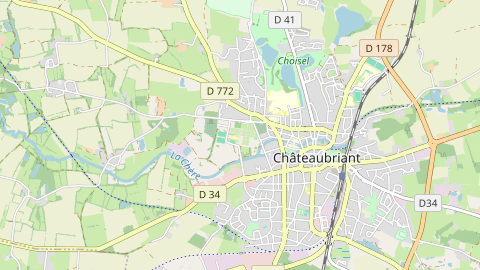 Carte de localisation de l'évènement