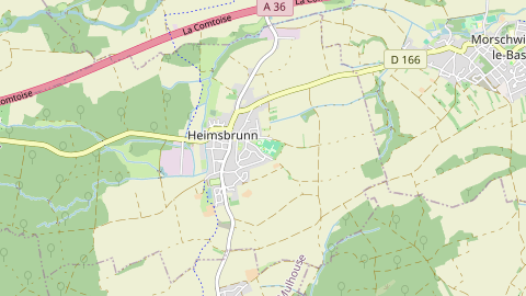 Carte de localisation de l'évènement