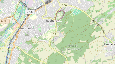 Carte de localisation de l'évènement