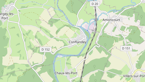 Carte de localisation de l'évènement