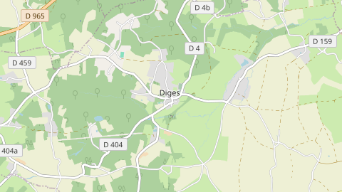 Carte de localisation de l'évènement