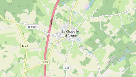 Carte de localisation de l'évènement
