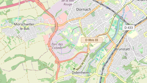 Carte de localisation de l'évènement