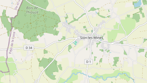 Carte de localisation de l'évènement