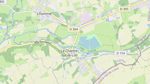 Carte de localisation de l'évènement