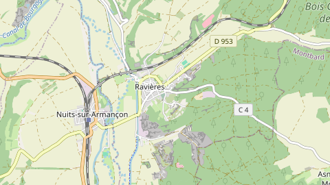 Carte de localisation de l'évènement