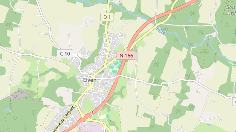 Carte de localisation de l'évènement