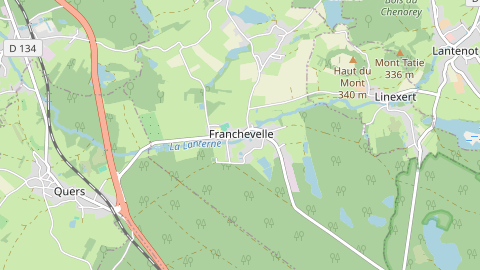 Carte de localisation de l'évènement