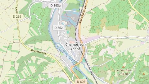 Carte de localisation de l'évènement