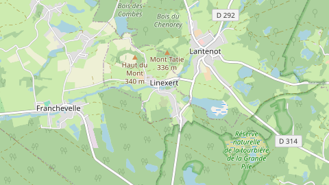 Carte de localisation de l'évènement