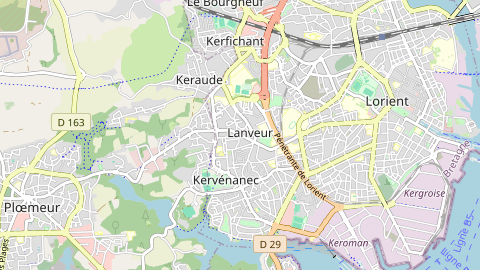 Carte de localisation de l'évènement