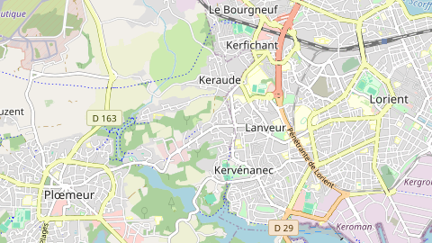Carte de localisation de l'évènement
