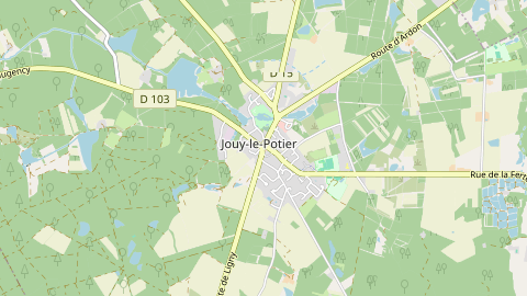 Carte de localisation de l'évènement