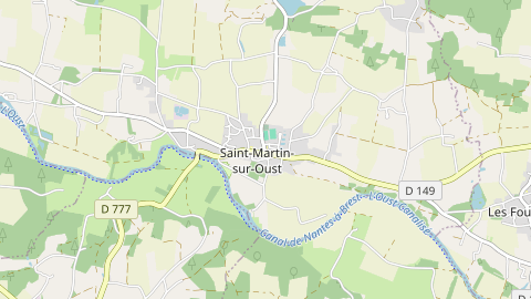 Carte de localisation de l'évènement