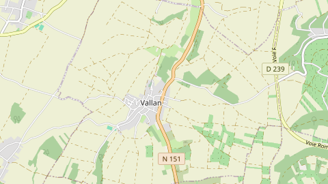 Carte de localisation de l'évènement