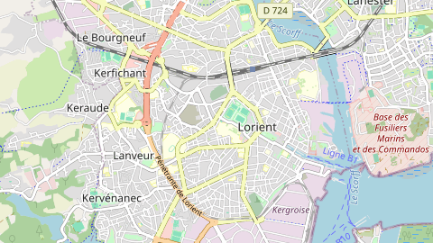Carte de localisation de l'évènement