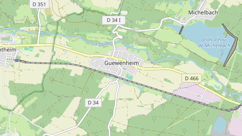 Carte de localisation de l'évènement