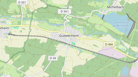 Carte de localisation de l'évènement