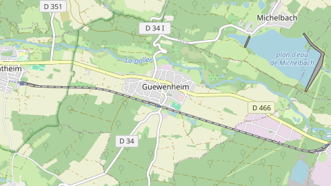 Carte de localisation de l'évènement